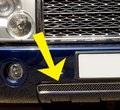 View Item Range Rover L322 Lower Mesh Grille - Stainless Steel